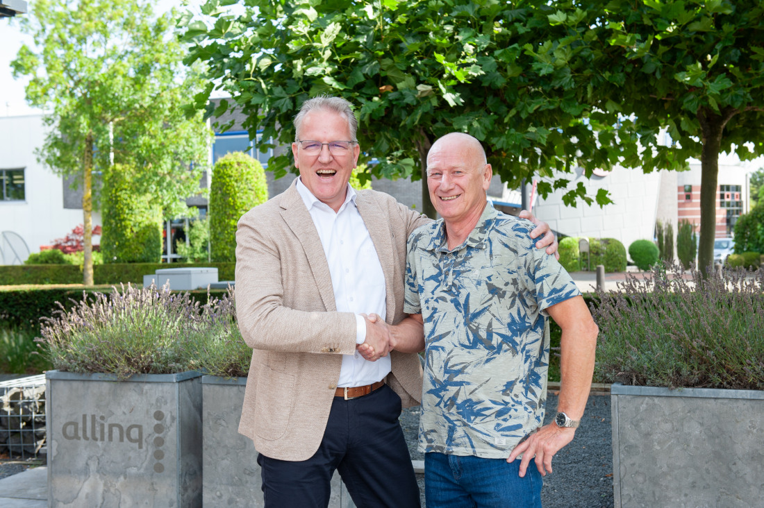 Jan Jansen 50 jaar in dienst bij Allinq