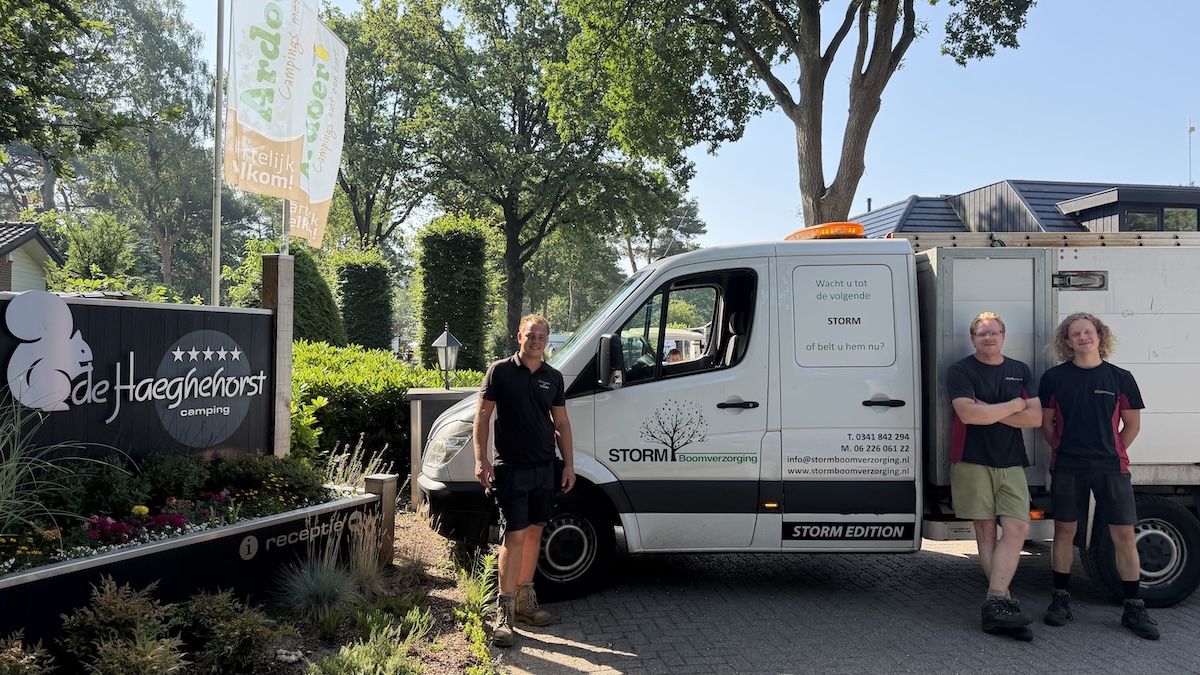 Een vakman met het mooiste uitzicht