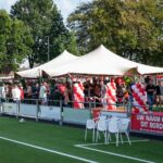 Geslaagde sponsormiddag v.v. Hierden met Andy van der Meijde, wethouder opent kunstgrasveld